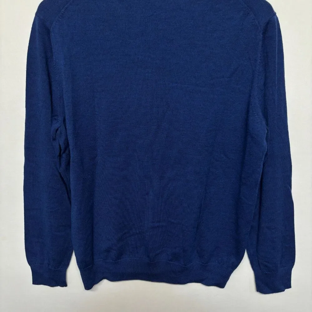 Charles Tyrwhitt Men Extra Fine Merino Wool Sweater Size XL X-Large C133 -29